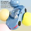 Hamster Small Pet Toy Car Funny Small Pet Hamster Toy Car Cute Hamster Interactive Sports Car Silent Fitness Wheel Toy Vehicle