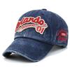 Spring And Autumn Vintage Versatile Washed Soft Top Baseball Cap Children'S Letter Embroidered Men'S Cap
