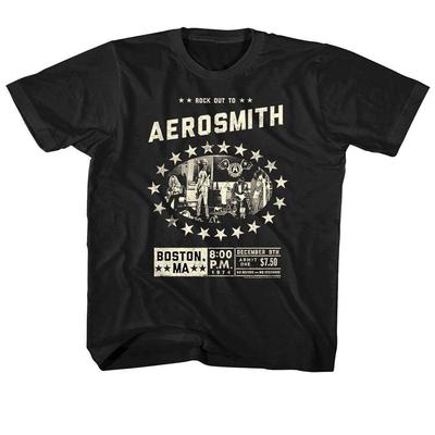 Aerosmith Rock Out Boston 1974 T Shirt