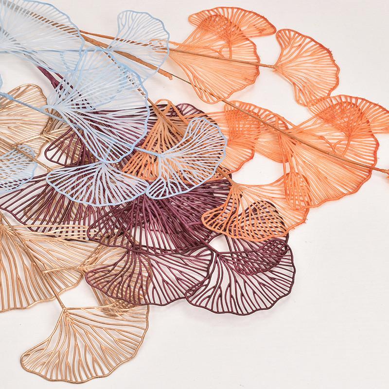 Ginkgobiloba Plastik Künstliche Blumen Für Hochzeit Und Dekorationen Event