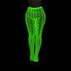Women's in the Dark Tights Neon Striped Sheer for Party Wear
