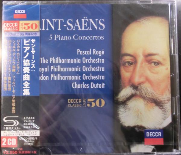 

CD PASCAL ROGÉ - Saint-Saens: Complete Piano Concert UCCD55534 Decca 2014 Japan ObiClassical Used