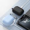 Anti-fall Earphone Case with Carabiner Dustproof Earbuds Cover Shockproof Anti Scratch Charging Box Shell for AirPods Pro 3