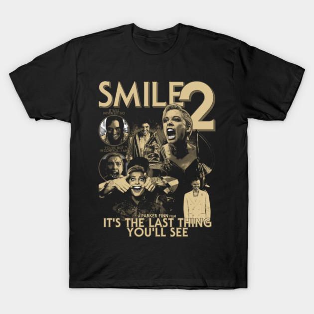 Asian Size Men Black Print T-shirt Smile 2 No-Cut Print Cotton Tshirt XL чёрный