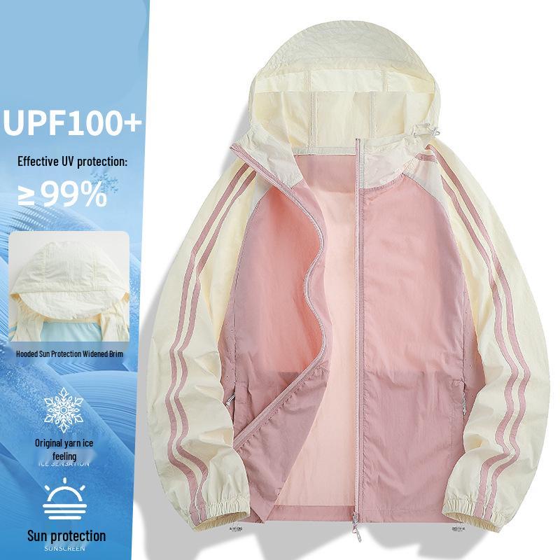 

Женская куртка Woodpecker 2025 для защиты от солнца - Стильная, Легкая, Устойчивая к УФ-излучению, Свободного кроя для летней одежды на открытом воздухе XL