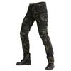 Mens Camouflage Motorcycle Riding Pants With Crash Protection Off-Road Street Use