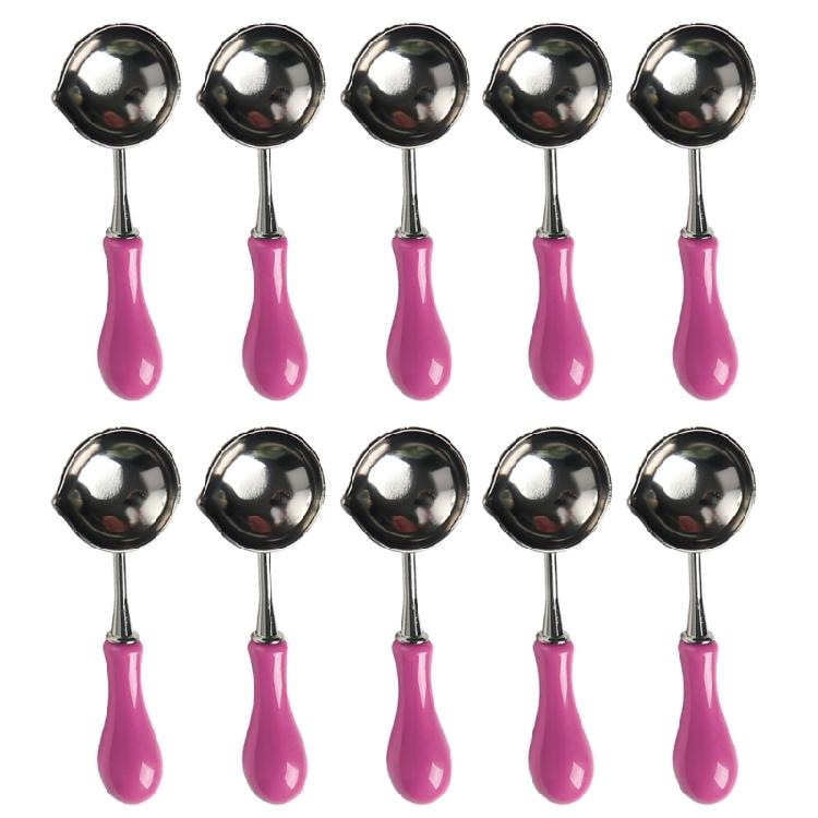10 Pièces/Ensemble Cuillère à Fondre pour Cachet de Cire Cuillère à Cachet de Cire Cuillère à Fondre pour Cachet de Cire Enveloppe
