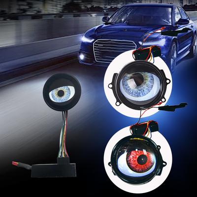 12V Devil Eyes Light for Cars DIY Lens Modification Eagle Eye Light Car Headlight Assembly Modified Eagle Eye