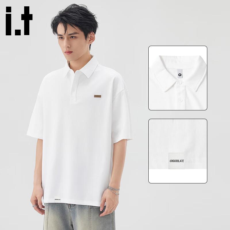 :CHOCOOLATEit Men s American Style Breathable Polo Shirt 3XL