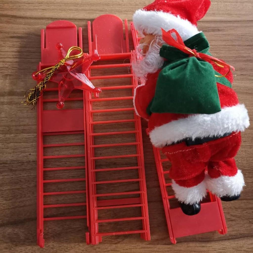 Kouzelná lezoucí vánoční hračka od Santa Clause: Žebřík, Padák, Sob, Sáně a Lano