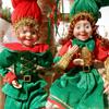 New Christmas Elf Plush Toys Home Decor Couple Elves Holiday Dolls Toy New Year Gift Kids Room Decoration Navidad Natal Xmas
