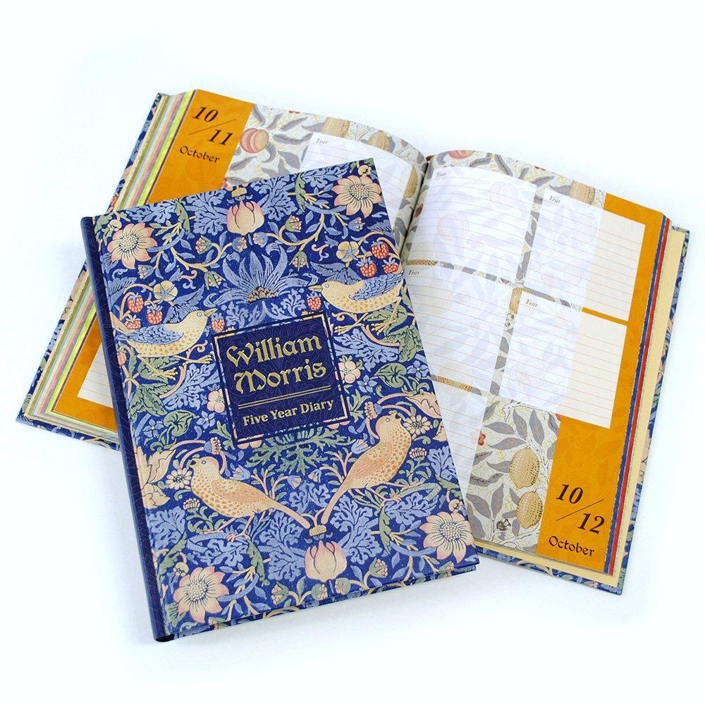 Dear Cars Diary 5 Years William Morris No Name Engraving [Diary] 4201-G02-010