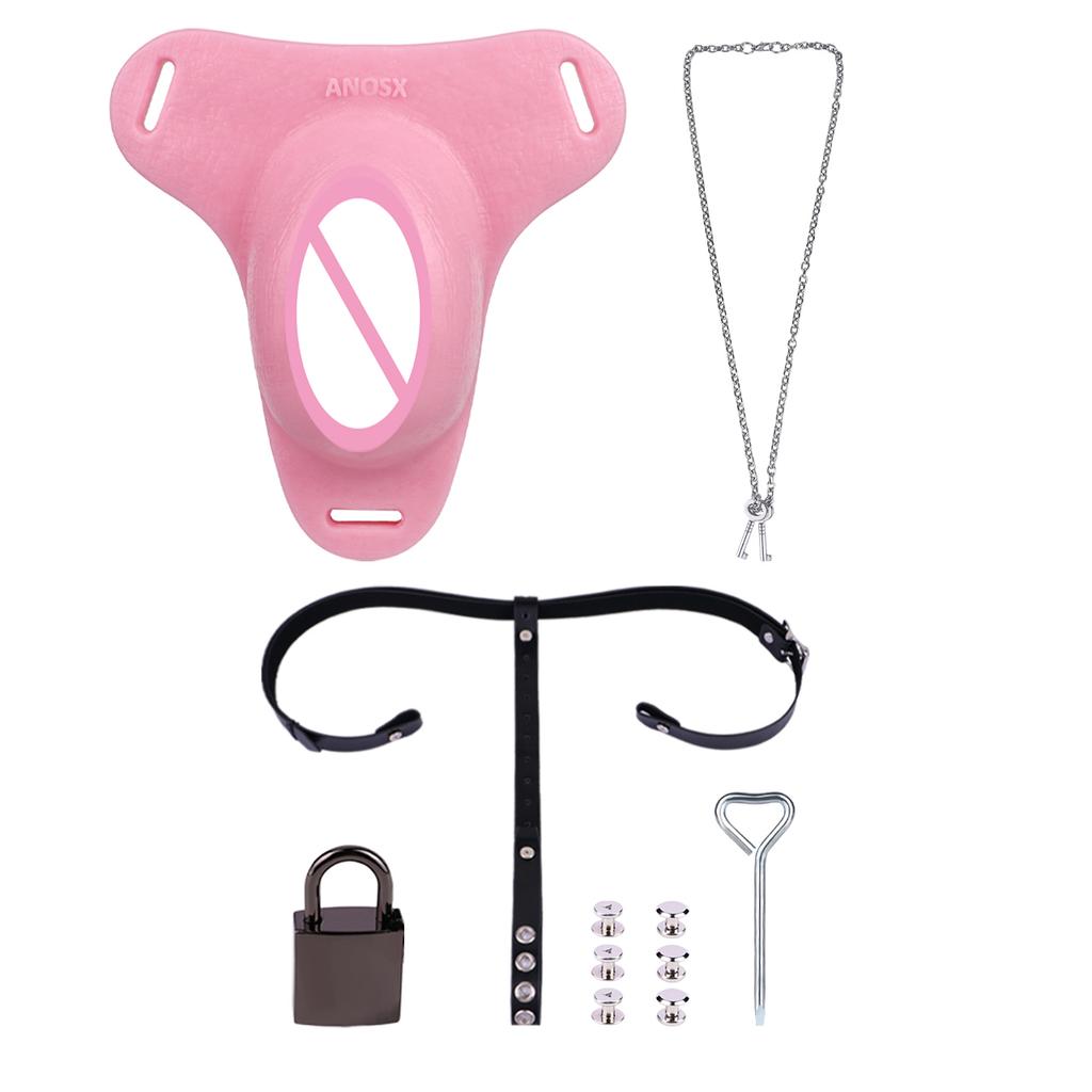 Small Chastity Cage Bondage Vagina Lock Cage Devices Erotic Urethral Lock Gay Sex Toys for Adult