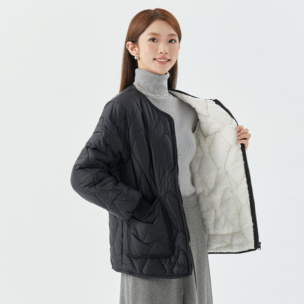 Winter Students Loose Cotton Jacket Padded Thickened Plus Fat Plus Cotton Fashionable Warmth and Comfort Jacket Female Jacket Cotton Blouse 2535