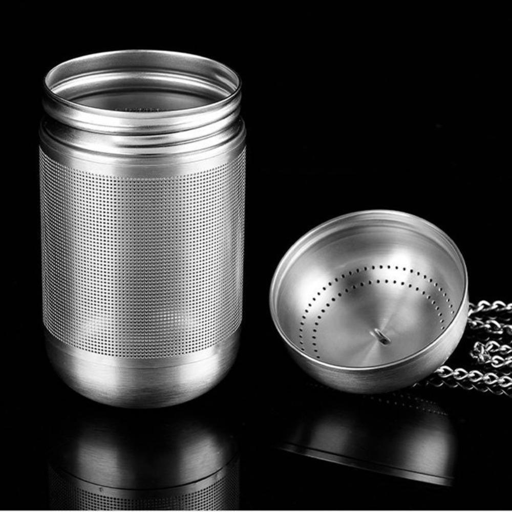 2Pcs Stainless Steel Tea Ball Infuser Loose-leaf Stew Seasoning Strainer Tea Strainers  Office