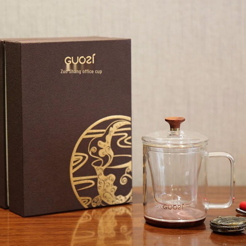 GUOZI GZ-S36 Tea Infuser Glass Office Mug