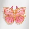 Retro Crystal Butterfly Brooch Pendant by Bo Xin Yun - Two-in-One Original Design