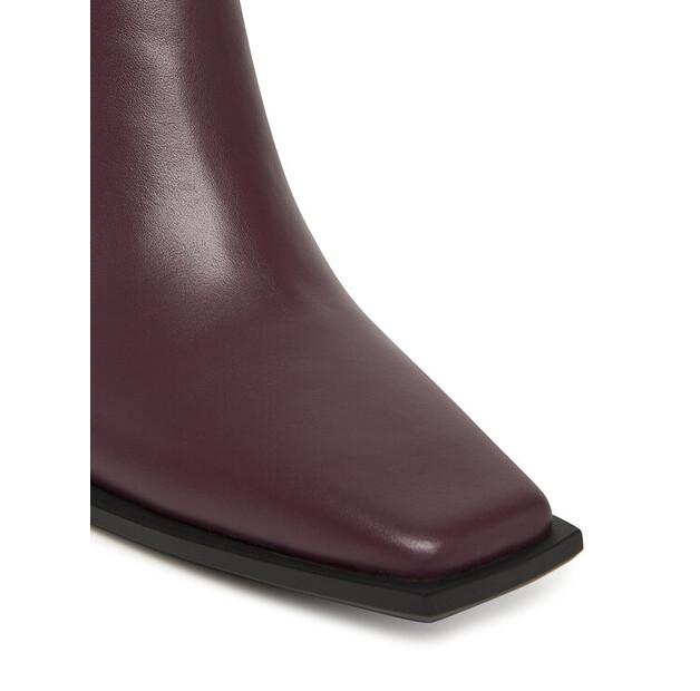 United Nude Ricky Mid Ankle Boots 1095092316 Burgundy
