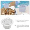 Pool Strainer Basket In-Ground Pool Skimmer Basket 2x Replacement Drain Filter Cleaning Tools For Lawn Garden Spa Debris Removal