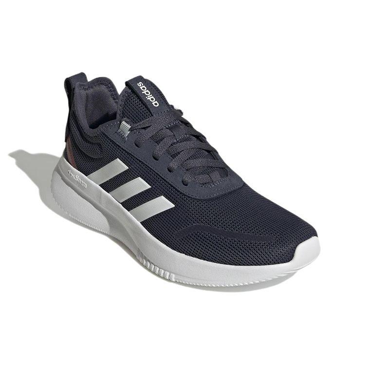 Adidas Neo Lite Racer Rebold Mesh Leather Fabric Classic Logo Durable Low-Top Lifestyle Casual Shoes Men sneakers Navy-Blue GX4221
