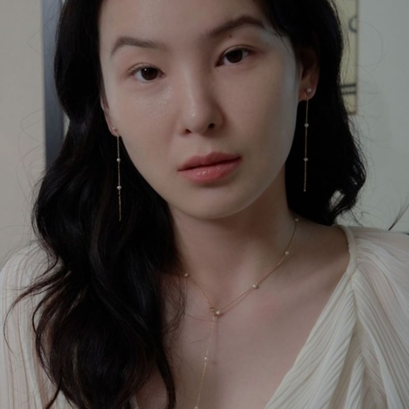 Aube De Moi Diana Pearl Drop Earring