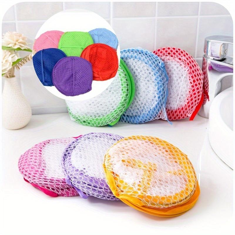 

2pcs Pop up mesh laundry basket, foldable portable laundry basket, household socks,underwear, toys, miscellaneous storage basket 2pcs