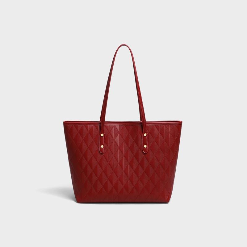 Tote Bag Women'S Bag Large Capacity High-End Sense Red Commuter Bag Bridal Wedding Bag Luggage