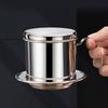 Stainless Steel Coffee Filter Durable Reusable Pouring Over Drip Cup For Home Office Travel Vietnamese Coffee Dripper
