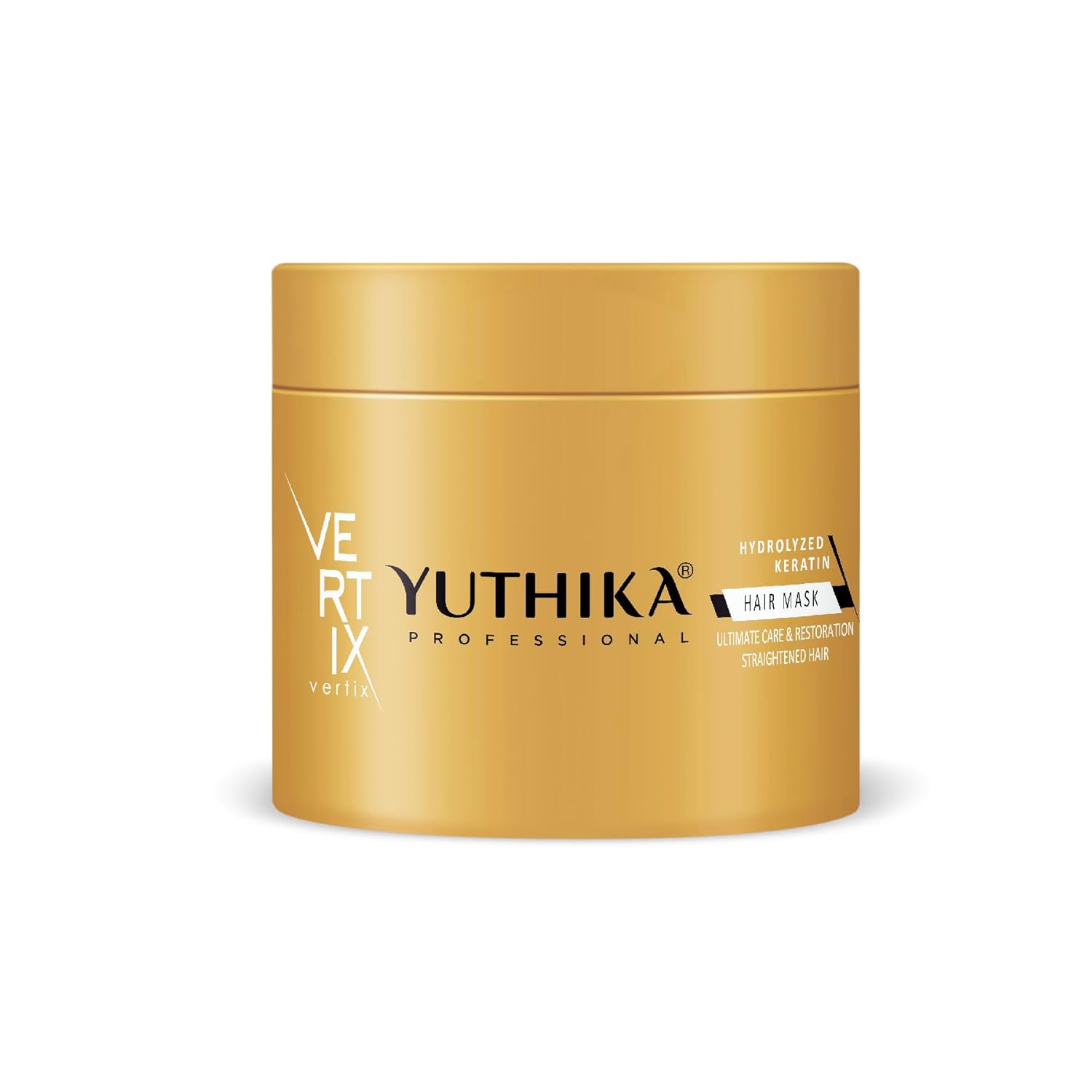 

Yuthika Professional Vertix Hydrolyzed Keratin Hair Mask 150ml for Dry Damaged Hair Repair