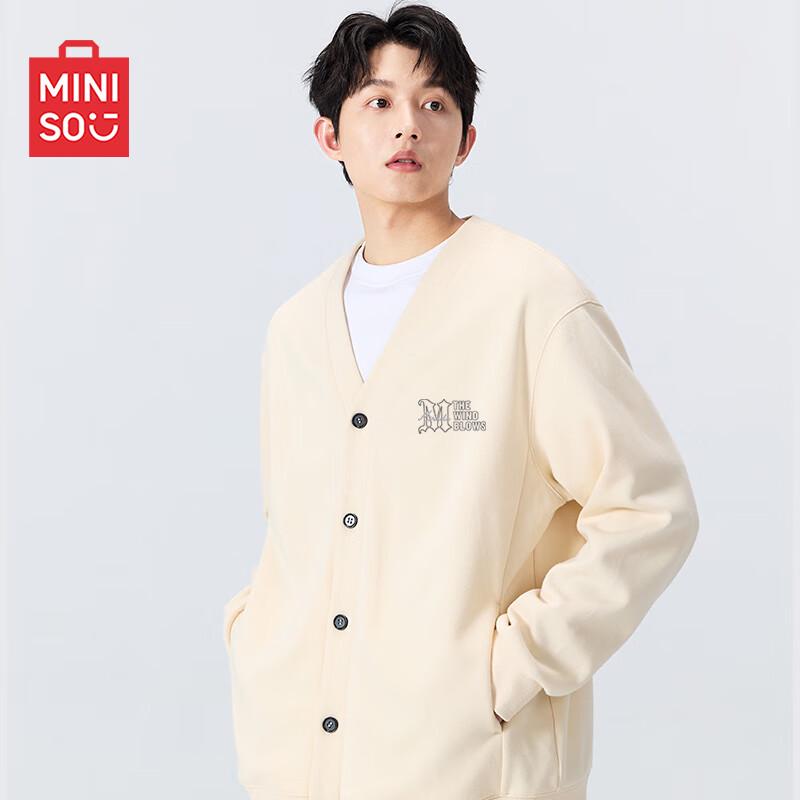 

MINISO Unisex V-Neck Cardigan Sweatshirt XL