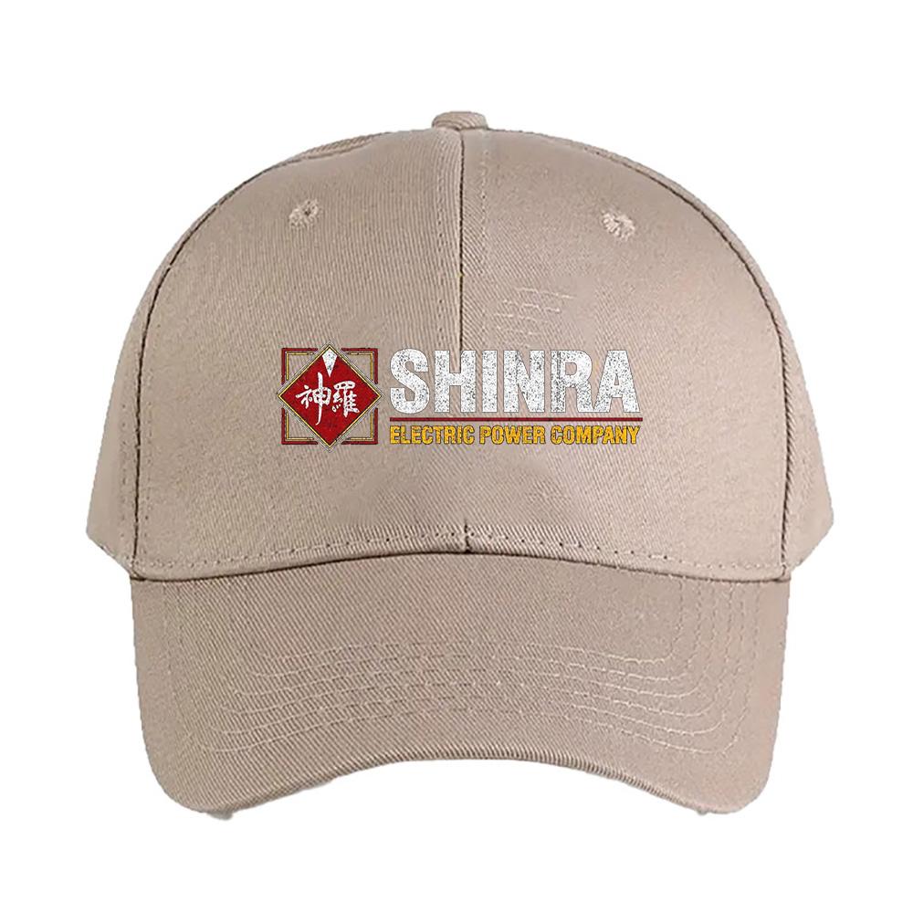 Shinra Electric Power Company Caps Summer Adult Baseball Cap Adjustable with Curved Brim Duckbill Hat Protection Sun Hats