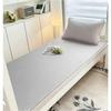 Solid Summer Color Cooling Gel Fiber Bed Mat With Lightweight Foldable Bedding