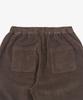 TOFFEE Corduroy Wide Elastic Pants (Brown)