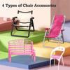 Folding Design Dollhouse Leisure Chair Model Chair Dollhouse Accessories  Home Decor