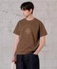 Aeswibon&Seumiseu [Men] Athl Pigment Short Sleeve T-Shirt Ash1006_Brown