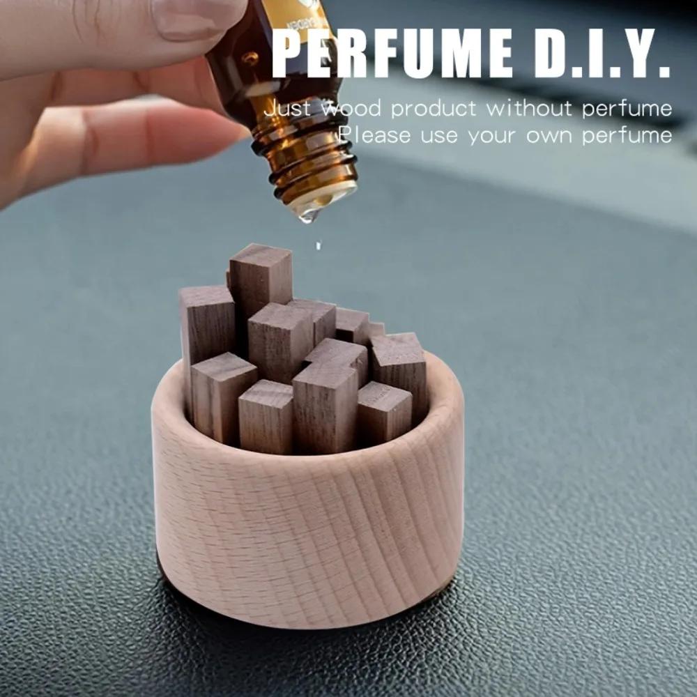 Aroma Diffuser Home Fragrance Table Decoration Accessories  Beechwood Essential Oil Diffuser Aromatherapy Decor for Living Room