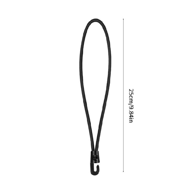 20Pcs Bungee Cord with Hook Outdoor Elastic Straps with Hook Tarpaulin Tensioner Fastening Straps Easy to Use