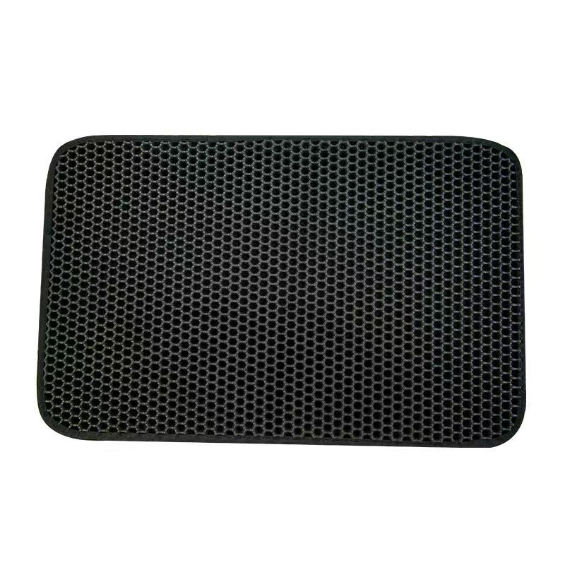 Cat Litter Mat Capture Mat Double Layer Design Large Size Waterproof and Urine Proof Suitable for Cat Litter Box Easy To Clean