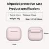 Applicable Airpods4 Earphone Case Protective Case AirPods Wireless Bluetooth Headset Silicone Case