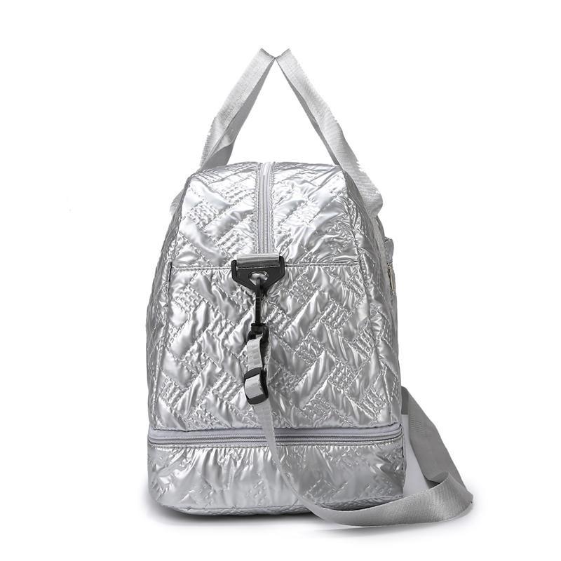 Travel Bag Dry And Wet Separate Sports Fitness Bag Lightweight Shoulder Crossbody Storage Bag With Shoes Compartment Luggage Bag