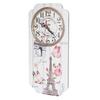 European Style Pattern Wall Hanging Clock Distinctive Home Living Bar Office Ornament