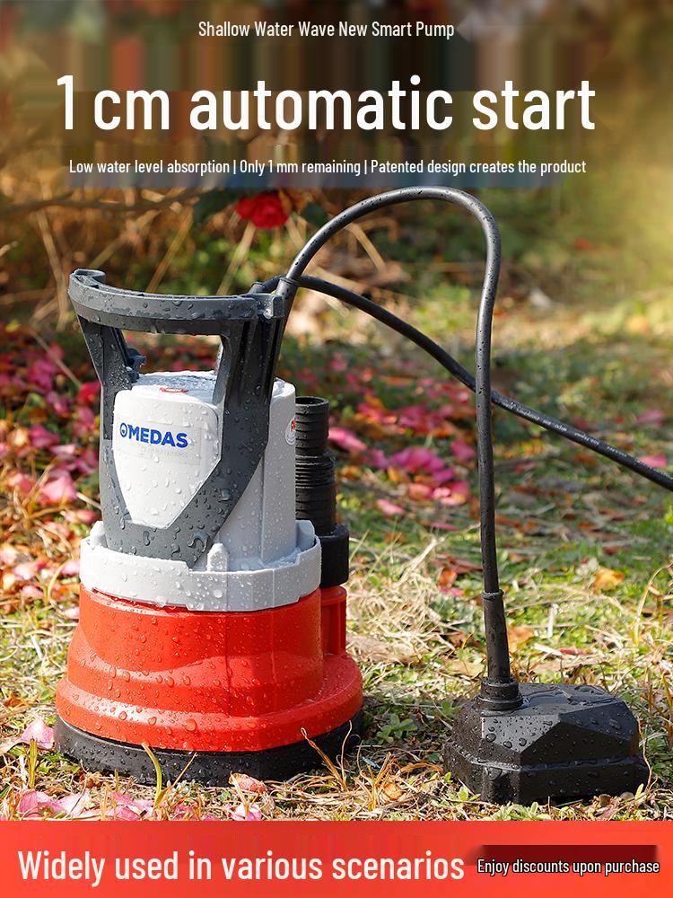 Automatic Low-Level Basement Sump Pump | Flood & Drainage Submersible Booster