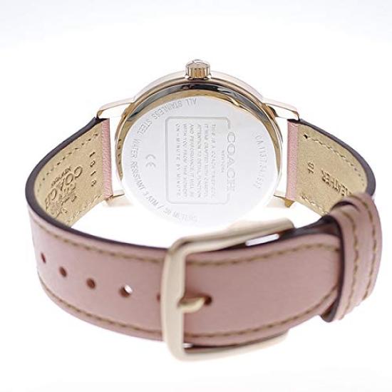 Quartz Watch 14503009 Ivory Pink Ladies [Coach] [Item]