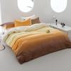 HLA Sunset Fitted Sheet 4-Piece Bedding Set