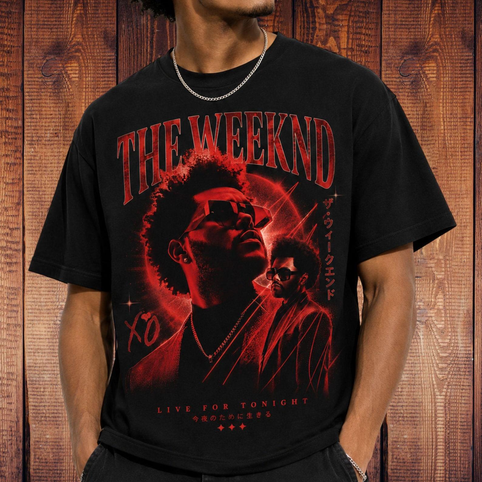 THE WEEKEND XO Graphic T Shirt Unisex Music Tee Vintage Style Concert Outfit Fan Merchandise Casual Streetwear 3XL