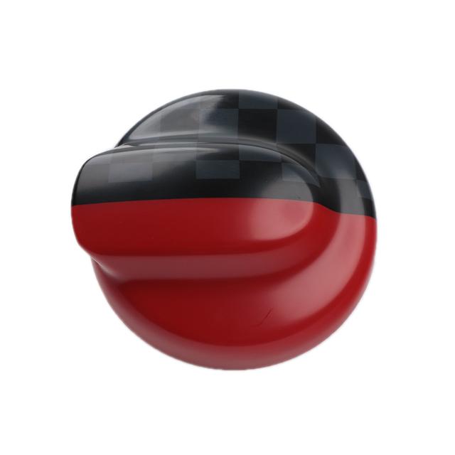 Ray Style Black Carbon Fiber Pattern Car Fuel Tank Cap Cover Case Housing Sticker For MINI Cooper S JCW R56 R55 Auto Accessories