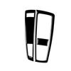 3Pcs Glossy Piano Black Gear Shift Panel Cover B For BMW X3 X4 F25 F26 2011-2017