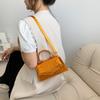 Trendy Minimalist Small Square Bag Stylish Korean Casual Crossbody Purse For Women