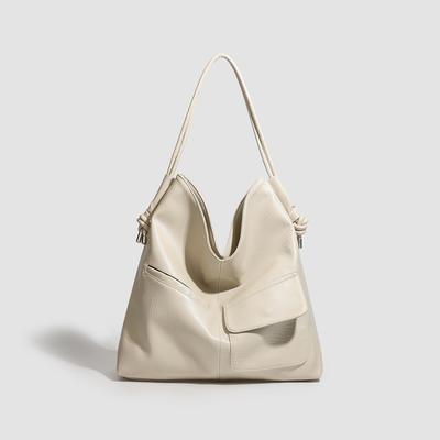 Morning Eight Casual Versatile Commuter Tote Bag Women's 2025 New Trendy Large Capacity Commuter Shoulder Underarm Bag