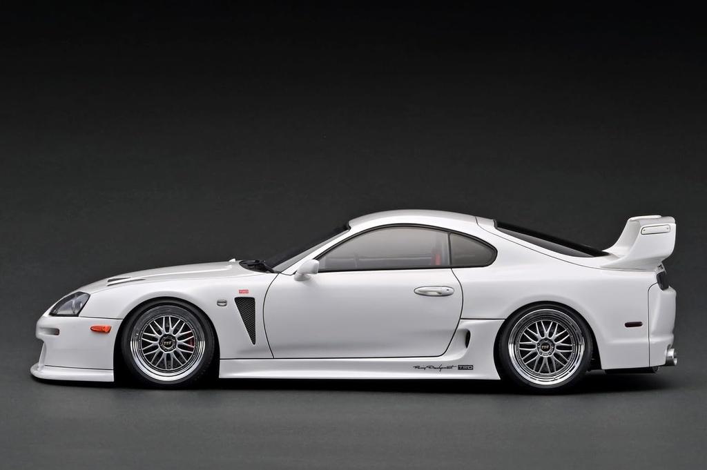 Ignition Model Toyota Supra TRD 3000GT White Finished Product IG3597 TK.Company 1/18 (A80)